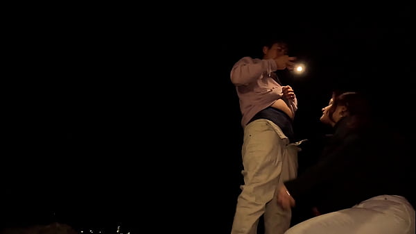 Image FUCKING HARD ON A CLIFF AT NIGHT UNTIL WE CUM AT THE SAME TIME