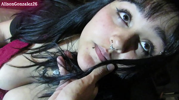Image POV chubby girl sucking cock deep in her throat before her parents discover her