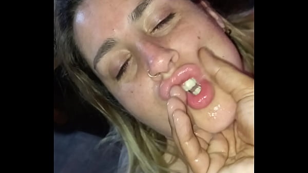 Image Fat slut blonde deep mouth and ass bug