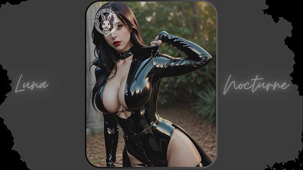 Image Introducing Luna Nocturne: Your Gothic Waifu - Part 9 | Powered by Artificial Intelligence | Waifumodels #005