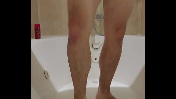Image Spreading my ass in the hotel shower