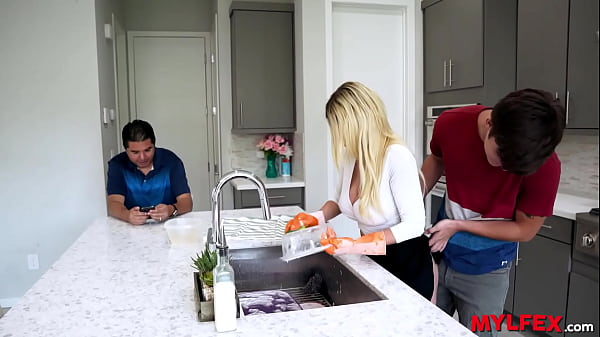 Image Mylfex - Lustful Stepmom Fucked Beside Clueless Step Dad