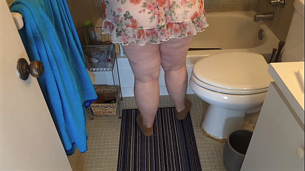 Image Cleaning lady step into bathroom and showing her giant ass and pussy  close up | big fat booty | big natural tits milf  | big boobs mature woman | huge butt chubby plumper | busty bbw ssbbw | thick curvy white maid in mini dress | best of Xvideos porn