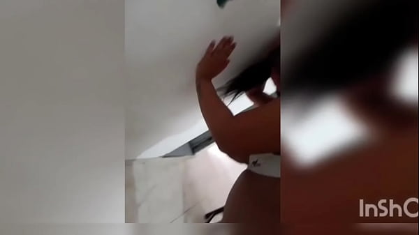 Image A quickie fucking in the kitchen with Kelly, the brunette with big tits from Colombia