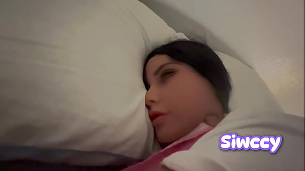 Image Beautiful 18 year old girl surprised in bed receives dad's cock