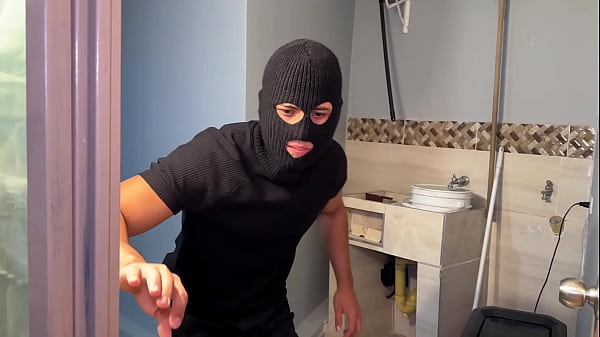 Image Masked burglar breaks into milf Lina Henao's house and fucks her hard