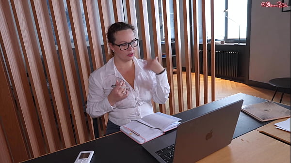 Image Horny Secretary Fucks and Squirts in a Crazy Gangang Orgy!