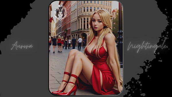 Image Elegance in Every Glance: Aurora Nightingale's Journey of Beauty and Grace Part 1 | #AI | Waifu Models #006
