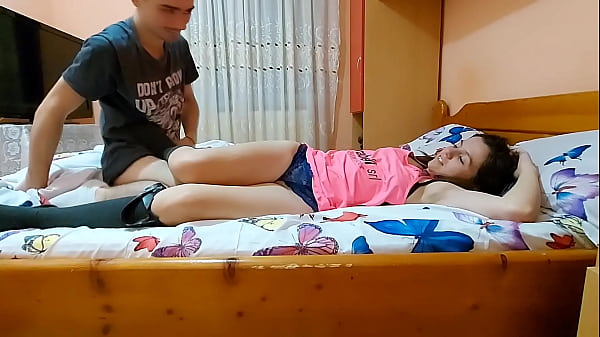 Image Missionary sex with petite teen in knee high socks
