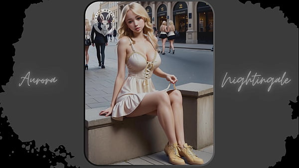 Image Elegance in Every Glance: Aurora Nightingale's Journey of Beauty and Grace Part 7 | #AI | Waifu Models #006