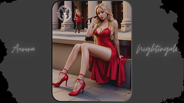 Image Elegance in Every Glance: Aurora Nightingale's Journey of Beauty and Grace Part 10 | #AI | Waifu Models #006