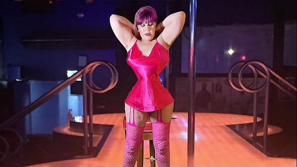 Image Granny Carmen Angel: Pretty in Pink Stick & Dick Fucking Creampie