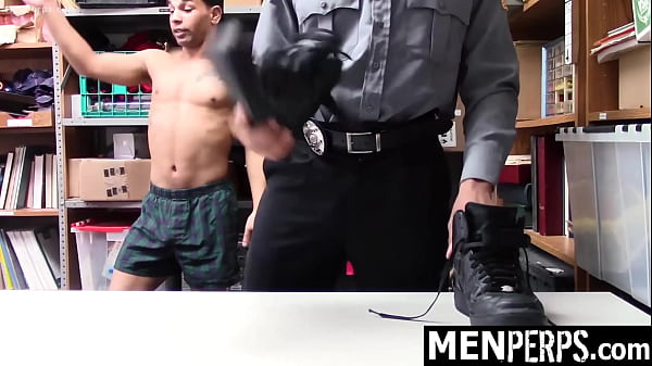 Image The Straight Suspect Was Questioned in The B Ack Office for His Crime - Menperps