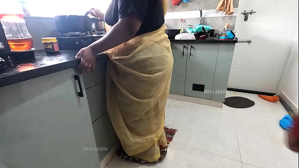 Image Maid jerking dick when wife is not at home