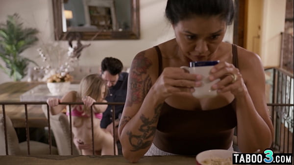 Image Dude banging a petite teens Coco Lovelock and his asian MILF wifes assholes