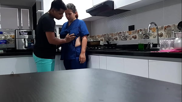 Image I convince the employee to fuck in the kitchen. Part 1