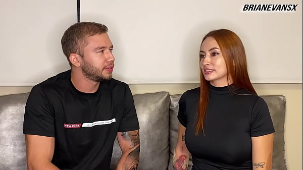 Image Beautiful redhead white girl gives me a hot interview
