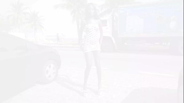 Image Perfect breast 19 years ebony, Jenny PRETINHA walks almostnaked on the street then gets fucked by huge dicks (DAP, DVP, monster cocks, ebony, perfect breasts) OB588