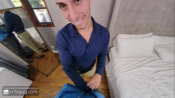 Image VRB Gay Tattooed Latino Twink Des Irez Fucks Bareback and Moans in HD Porn