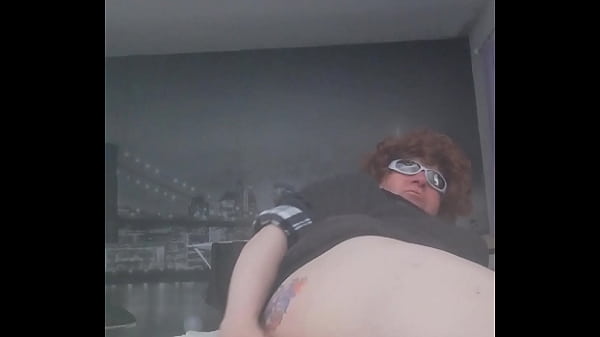 Image Dildo fucking ass to mouth, dirty