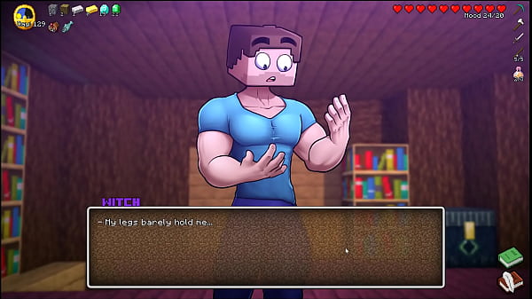 Image HornyCraft [ Parody Hentai game PornPlay ] Ep.41 Witch is testing potion to grow GIANT COCK !
