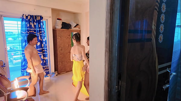 Image desi Hot threesome Husband Wife and her friend with fuck