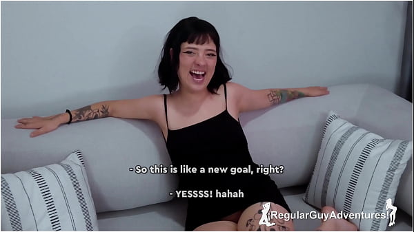Image 4k - Goth girl Nicole tries out the casting couch