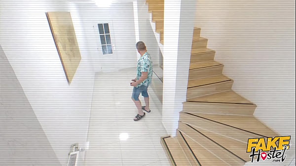 Image Fake Hostel - spying on very petite latina teen with small ass