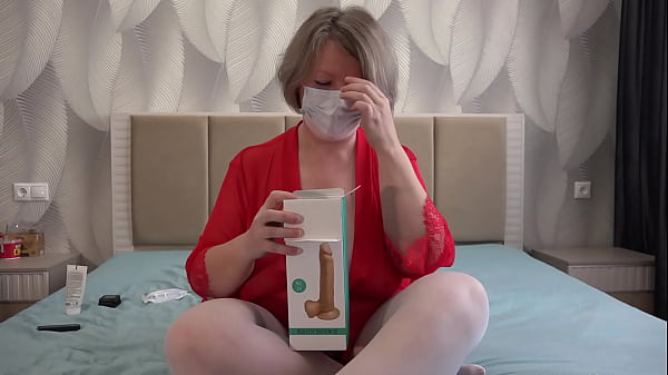 Image Anal penetration with a new dildo. Curvy milf unpacks sex toy, uses it and definitely recommends it for big ass masturbation. Amateur. PAWG.