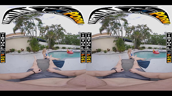 Image VIRTUAL PORN - Beautiful Anya Olsen And Danny Enjoy A Nice Pool Day Until They Get Horny And Start Fucking