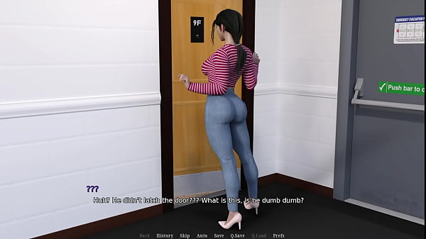 Image Blowjob hidden behind the wall. Perfect Tits
