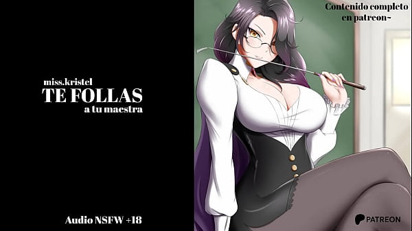 Image La MAESTRA se pone caliente y te FOLLA para subirte las calificaciones. ROLPLAY JOI ASMR