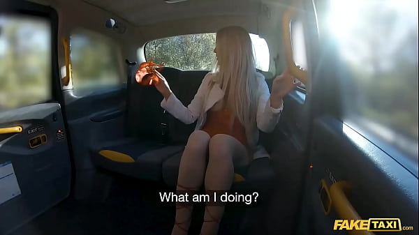 Image Fake Taxi Big tits British MILF Miss Sally cheating in public with big dick