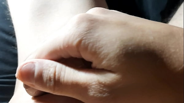 Image Hot 18 year old guy jerks off his cock and then has a STRONG ORGASM CUMMING ON HIS STOMACH