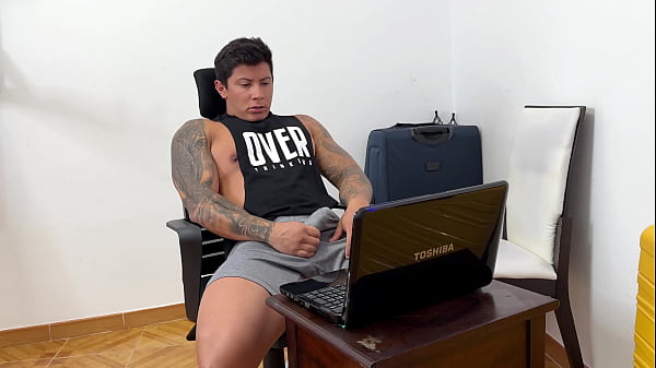 Image Pornstar steps out of the computer screen to please her horny fan