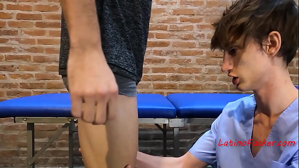 Image Masseur Rubs Patient&rsquo_s Cock & Gets Fucked in Return