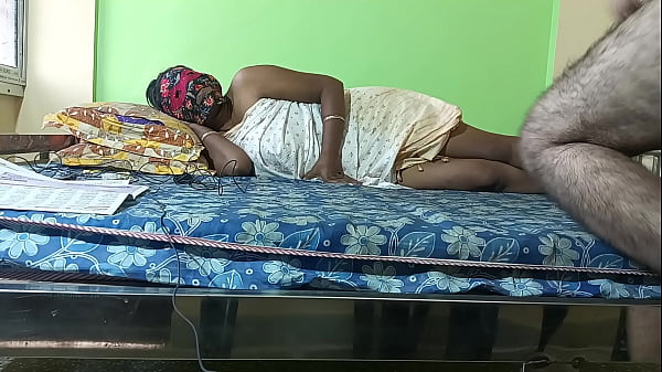 Image Indian maid Sibani enjoying with house owner