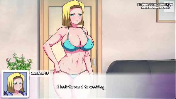 Image Dragon Ball Z Android 18 Sucks Some Cock And Gets Her Little Pussy Creampied | Anime Hentai Game | WaifuHub | Part #4