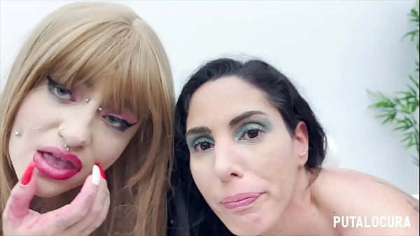 Image PutaLocura - La milf espa&ntilde_ola Linda del Sol y la teen tetona Deedee comparten lefa en guarro CreampieGangbang