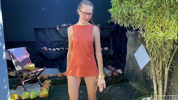 Image Dry vs Wet fuck Fuck My StepSister and cum on her face - Elena Ross