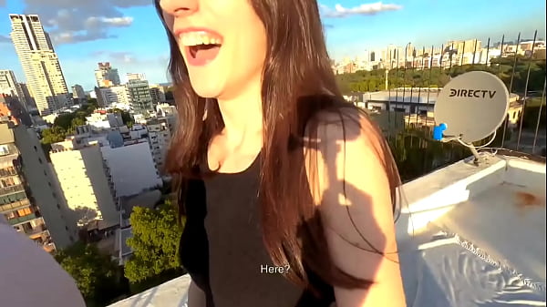 Image Outdoor Public Sex on the Roof - anyone could see Us! - HOT Amateur