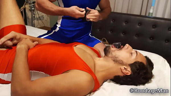 Image Mike Bebecito in bondage and Sam Decker bound and gagged fucking | PREVIEW 3