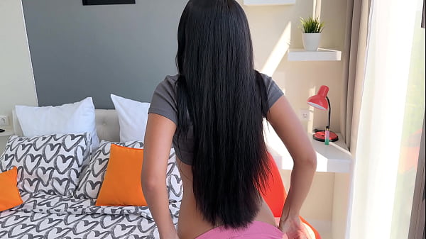 Image Hot Brunette Cheats on her Boyfriend with his Stepfather
