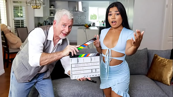 Image Kinky Old Dude Teaches His Exotic Stepgranddaughter Casting Couch Mentality