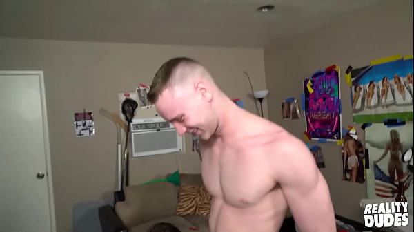 Image REALITY DUDES - Blaze Burton Dares Brandon Evans To Suck His Dick, He Happily Does So And They Start Fucking