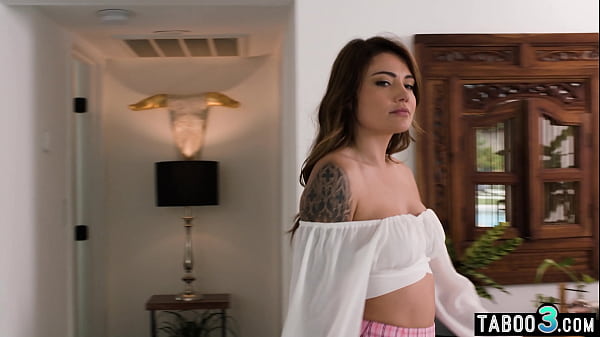 Image Blue haired busty lesbian hottie Jewelz Blu strapon fucking a curious babe