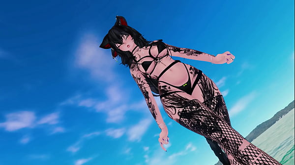 Image ️Beach Day With Your Goth Girlfriend [POV] [NSFW ASMR RP] [Futa]