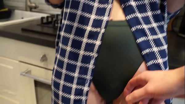 Image Quickie with hot neighbor in the kitchen