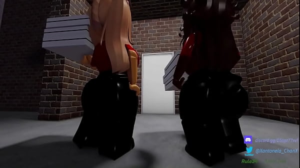 Image Two sexy pizza workers fuck customer