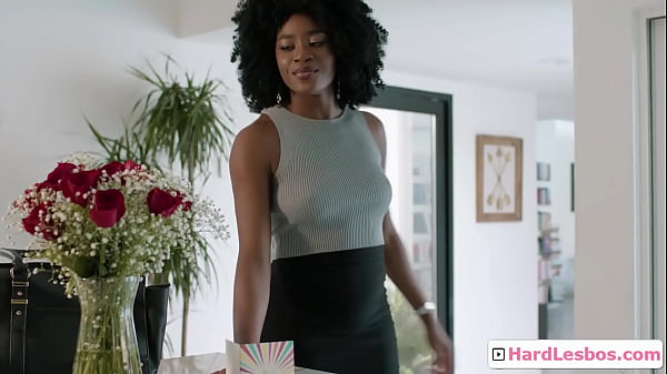 Image Ebony hottie gives relaxing massage to her white room mate and more - Olive Glass, Nicole Kitt